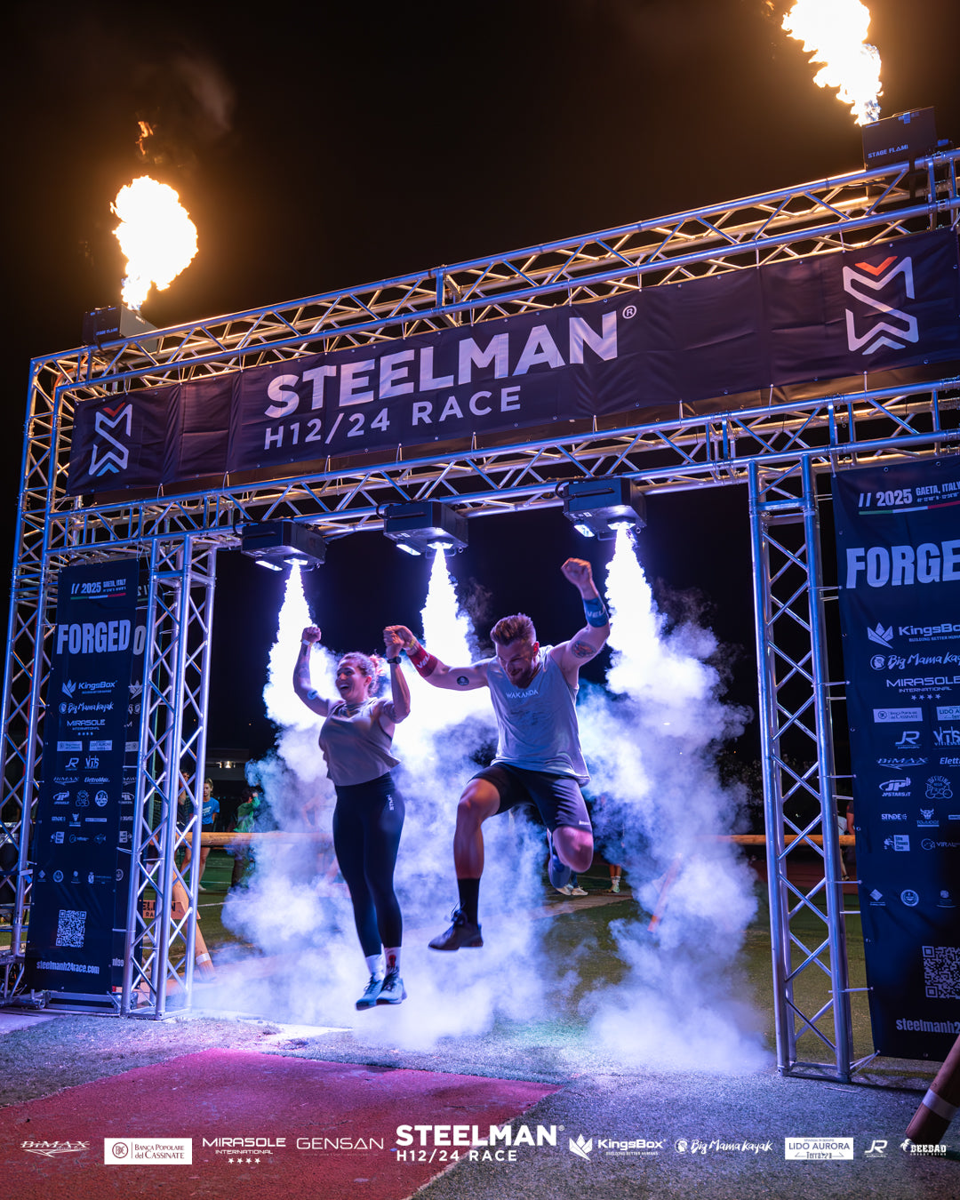 Steelman athletes racing